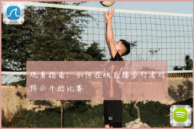 观看指南：如何在线直播步行者对阵公牛的比赛