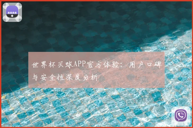 世界杯买球APP官方体验：用户口碑与安全性深度分析