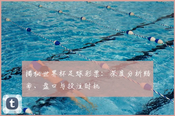 揭秘世界杯足球彩票：深度分析赔率、盘口与投注时机