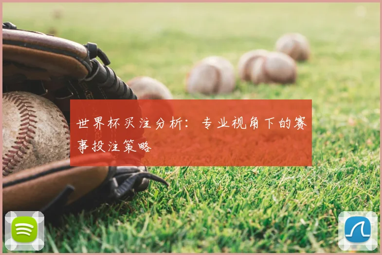 世界杯买注分析：专业视角下的赛事投注策略