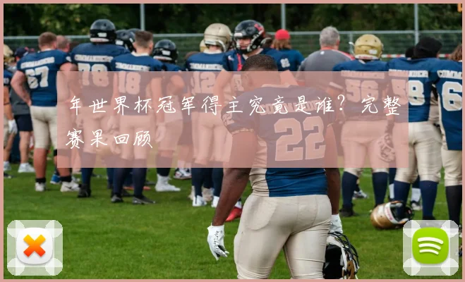 年世界杯冠军得主究竟是谁？完整赛果回顾